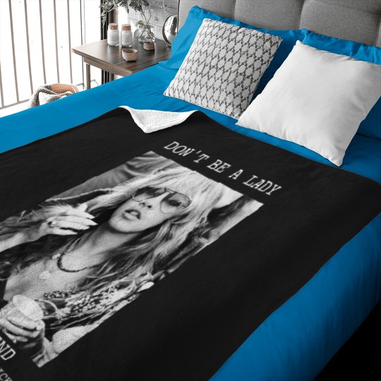 Discover Don't Be A Lady Be A Legend Baby Blankets, Vintage Stevie Nicks Baby Blankets