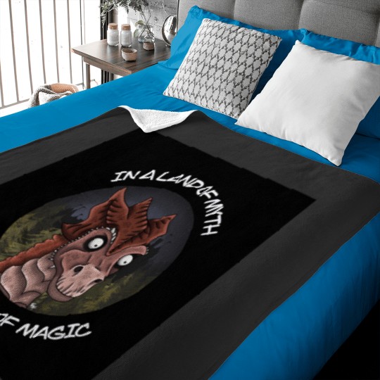 Discover myth and magic Baby Blankets