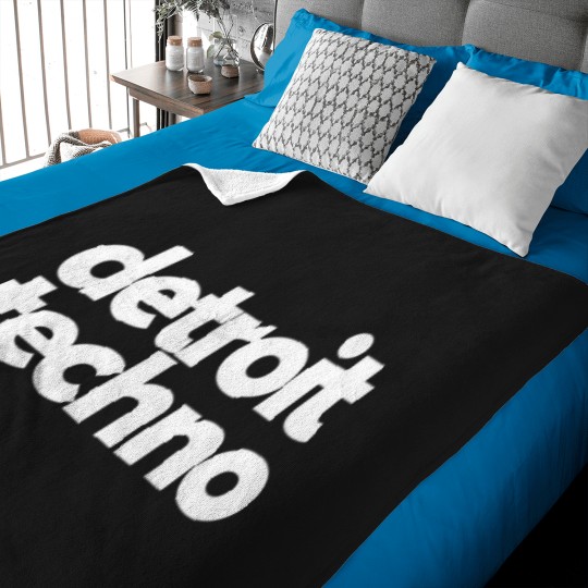 Discover Detroit Techno City Vibes Tee Baby Blankets
