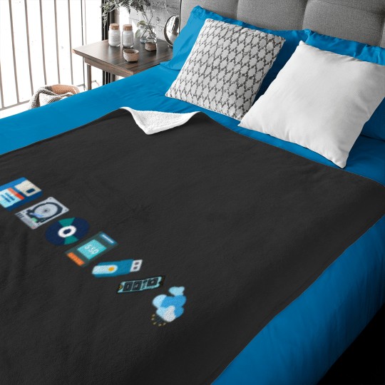 Discover Data Storage Baby Blankets