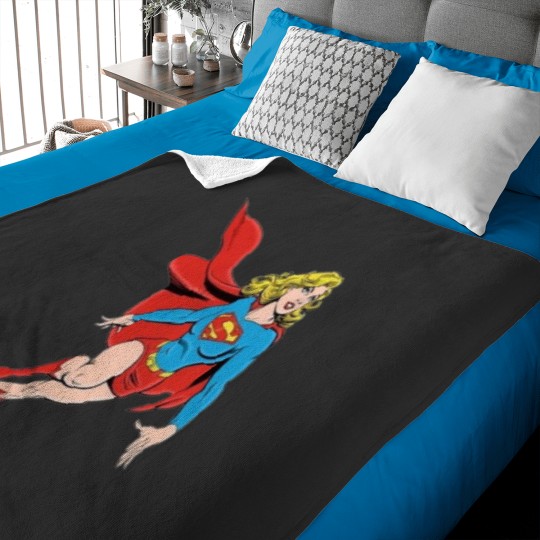 Discover Supergirl e Kara Danvers.png Baby Blankets