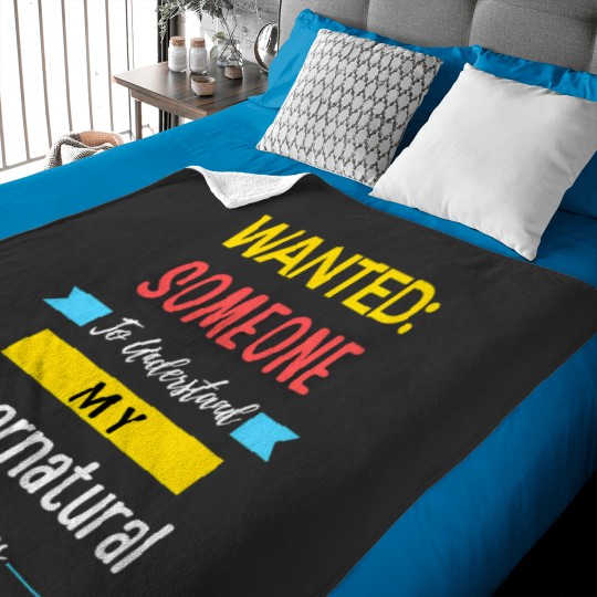 Discover wanted someone to understand my supernatural references Baby Blankets