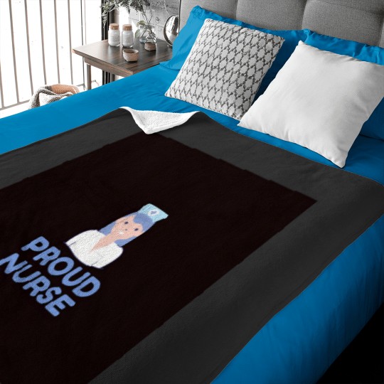 Discover proud nurse 2 Baby Blankets