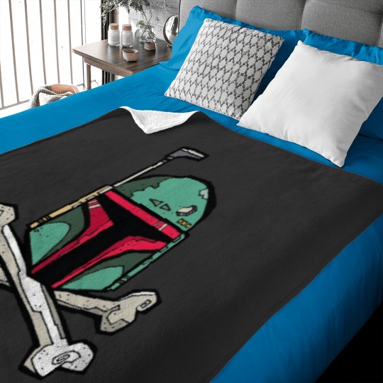 Discover The Fett.png Baby Blankets