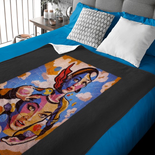 Discover Psy Girl 4 Baby Blankets