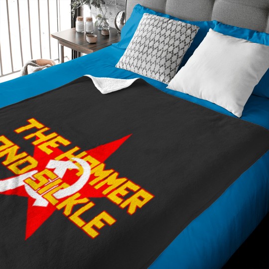 Discover The Hammer And Sickle 1902 Baby Blankets