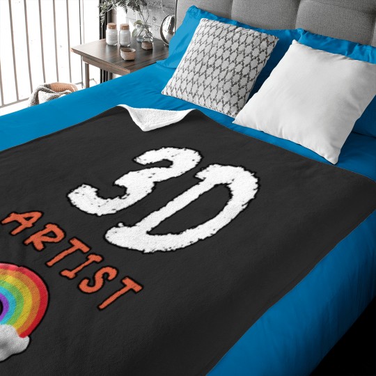 Discover 3D Artist - 3D Designer Active 3D Artist - 3D Designer Active Baby Blankets