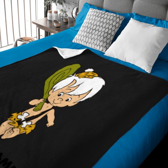 Discover The Flintstones | Bamm-Bamm Rubble Baby Blankets