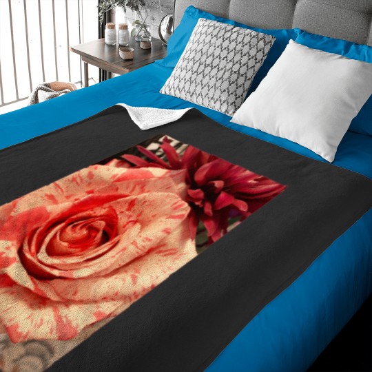 Discover Portland Orange Rose Baby Blankets