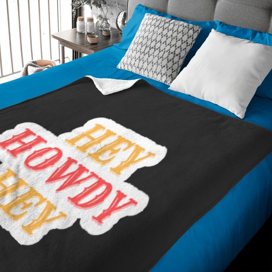 Discover Hey Howdy Baby Blankets