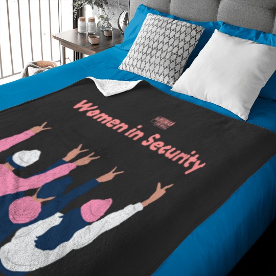 Discover Women in Security (Peace).png Baby Blankets