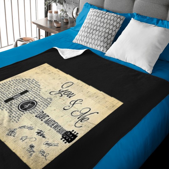 Discover You And Me Lyric Guitar Baby Blankets