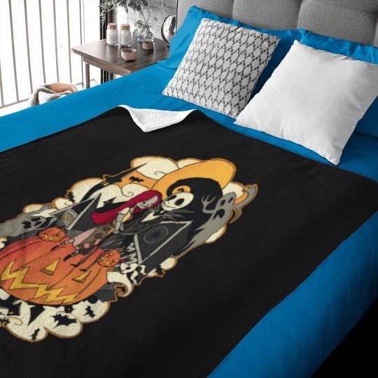 Discover Rve D'halloween Cauchemar Avant Nol Baby Blankets