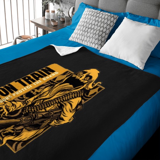 Discover DUTTON TRAIN STATION TOURS PROTECT THE BRAND Baby Blankets
