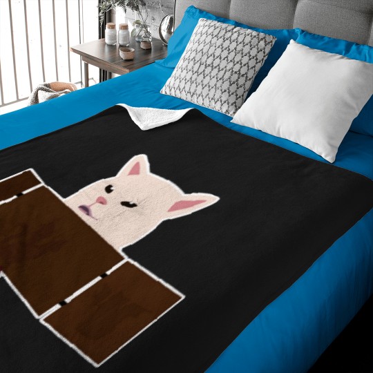 Discover Confused Cat at DnD Table Baby Blankets