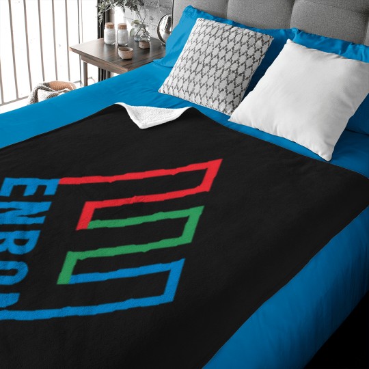 Discover Enron Baby Blankets