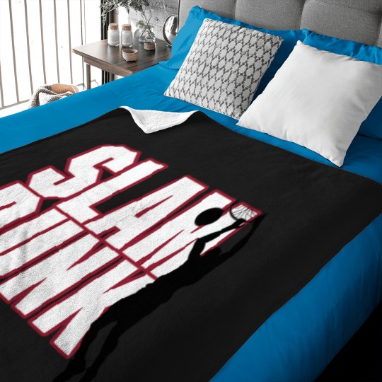 Discover Basketball Sla m Dunk Baby Blankets