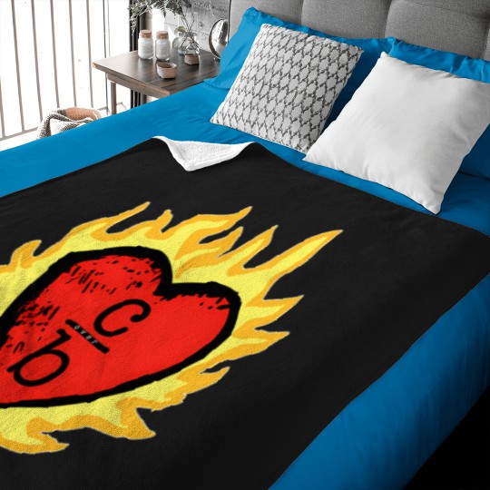 Discover Clothes-Over-Bros-Heart-Logo Baby Blankets