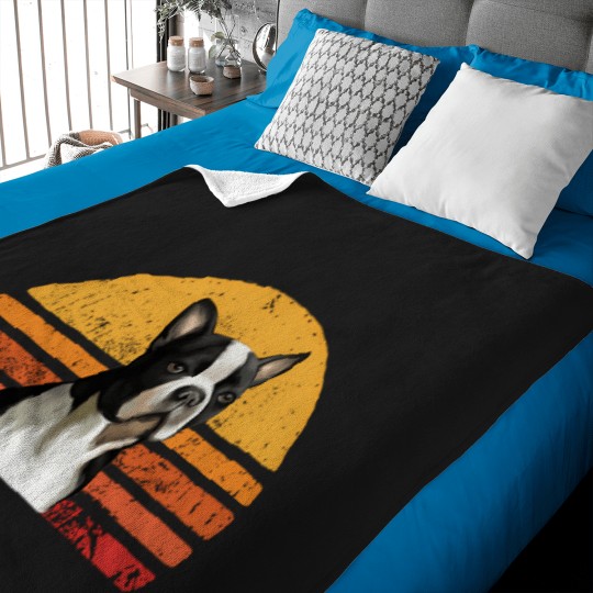 Discover Boston Terrier Baby Blankets