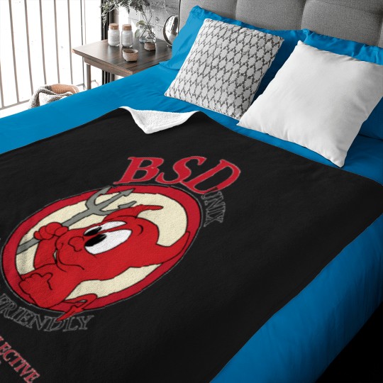Discover Bsd-Unix-Is-User-Friendly...Its-Just-Very-Selective-Of-Its-Friends Shirt Baby Blankets