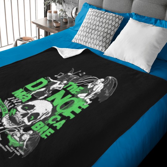 Discover The Dance Macabre - Devil T-Shirt Baby Blankets
