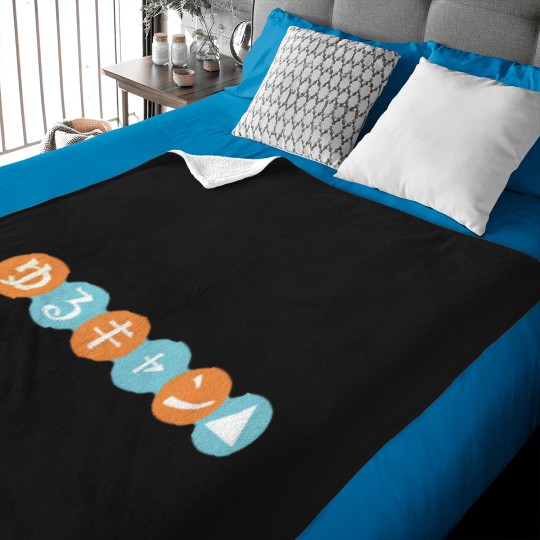 Discover Yuru Camp Logo Baby Blankets