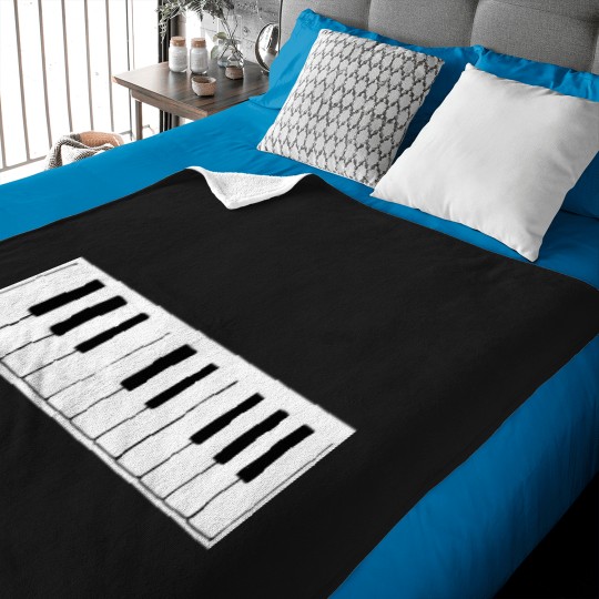 Discover Simple Piano Baby Blankets