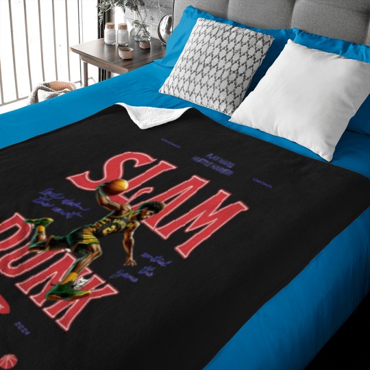 Discover SlamDunk Basketball Baby Blankets