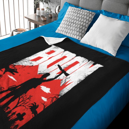 Discover This is my Boomstick! Baby Blankets