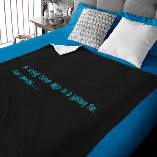 Discover a long time ago in a galaxy far,far away... Baby Blankets