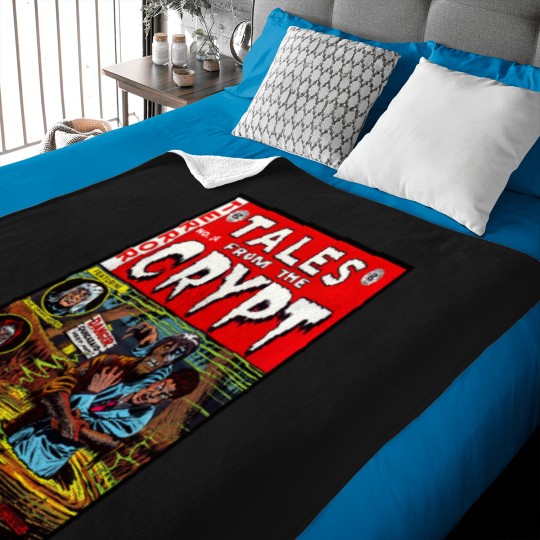Discover ANOTHER GREAT VINTAGE TALES FROM THE CRYPT COMIC COVER ART! ! Baby Blankets