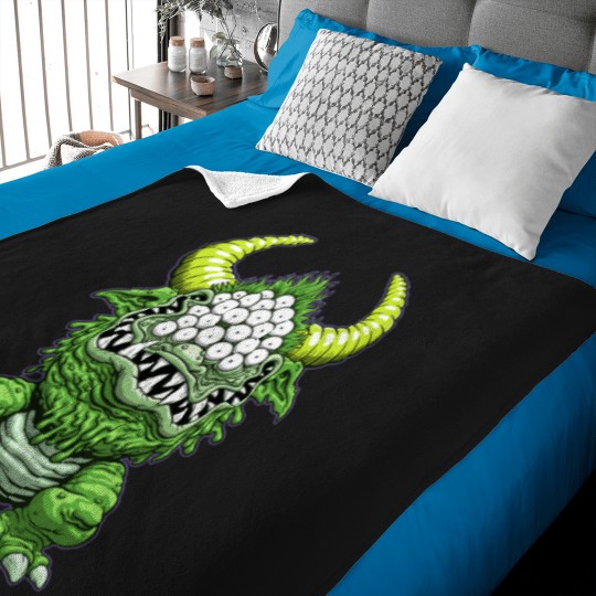 Discover THE BLACK BEAST Baby Blankets