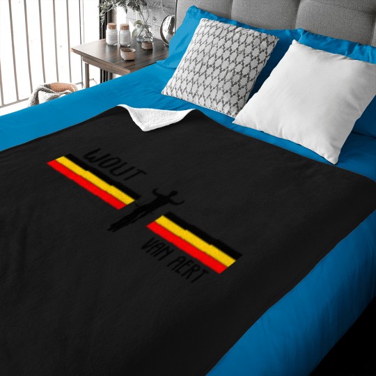 Discover Wout Van Aert Baby Blankets