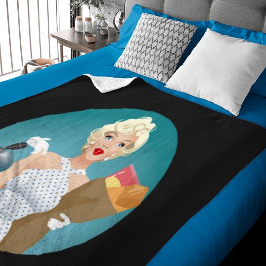 Discover The girl Baby Blankets