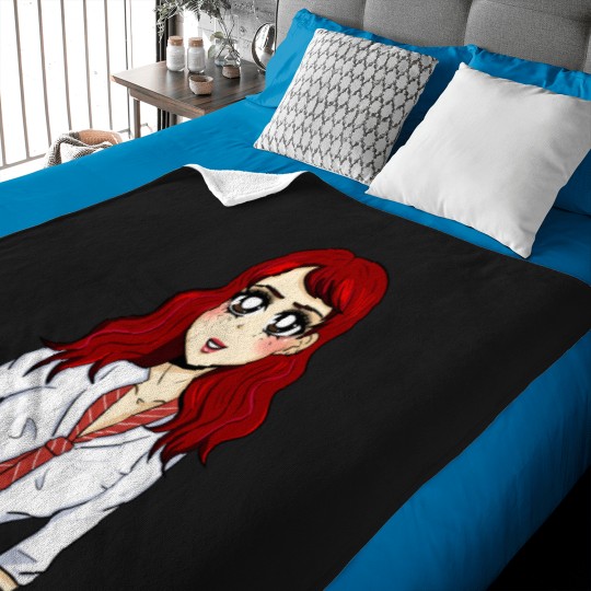 Discover 90_s Anime Roberta Pardo Baby Blankets