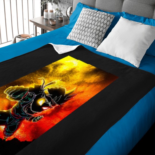 Discover Dark Sousl Of Kid Gohan Baby Blankets