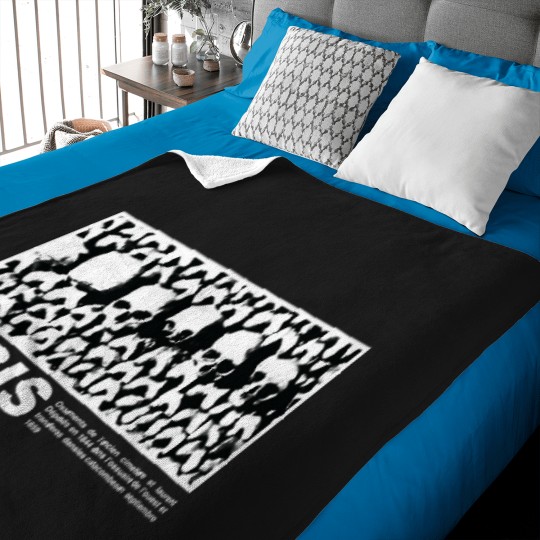 Discover Paris catacombs T-T- Baby Blankets