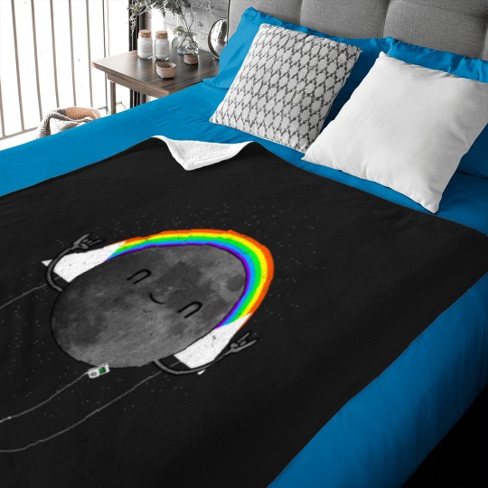 Discover Dark Side Of The Moon Parody 473827481 Baby Blankets