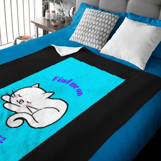 Discover Lazy Sn Lax Cat Baby Blankets