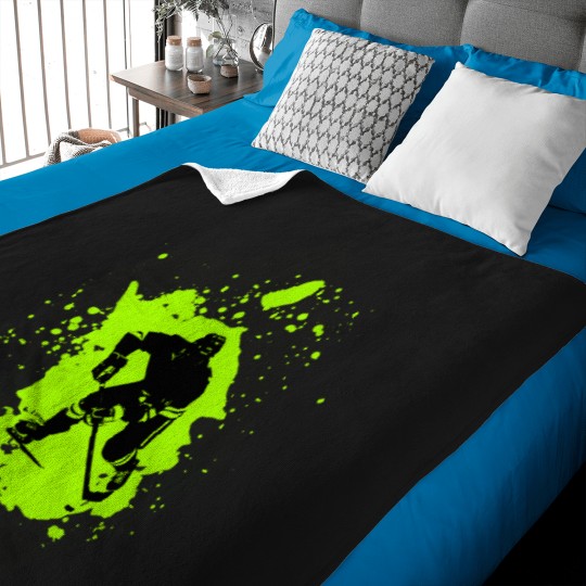 Discover youth hockey long sleeve Baby Blankets