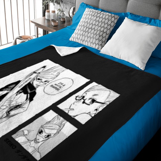 Discover Seiko Dandasdan Mystic Barrier Baby Blankets