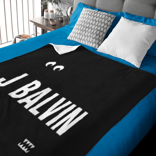 Discover Mans J Balvin Vibras Music Band Baby Blankets