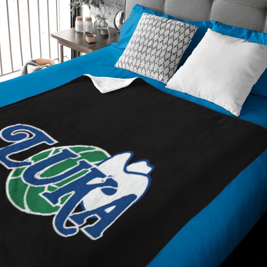 Discover Luka Doncic Fans  Dallas Basketball Mavs Mavericks Retro Logo Inspi  Tee   Dirk Nowitzki  Texas Bball  T Baby Blankets