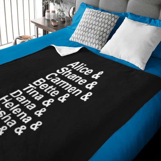 Discover Alice Shane Carmen Bette Tina Dana Helena Tasha Max Jenny Baby Blankets