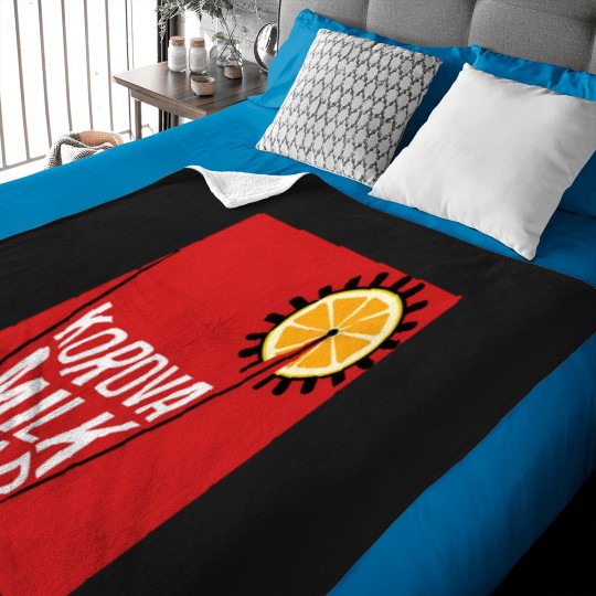 Discover Korova Milk Bar Poster Baby Blankets