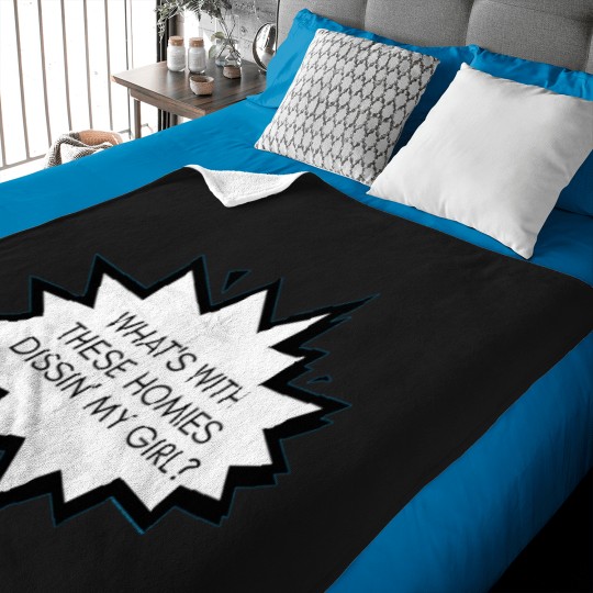 Discover Buddy Holly Dissin My Girl Lyric Baby Blankets