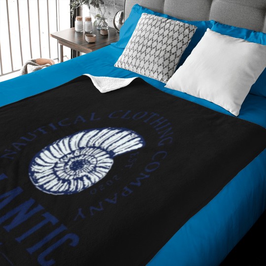 Discover Atlantic Denim - Nautical T-Shirt Baby Blankets