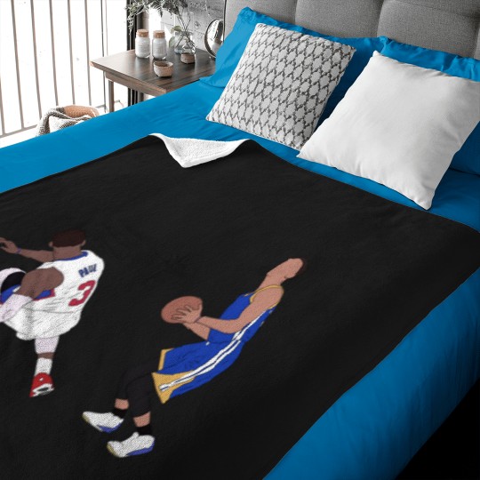 Discover Steph Currys Crossover On Chris Paul (1) Baby Blankets