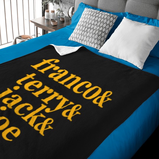 Discover Pittsburghs Football Greats Baby Blankets