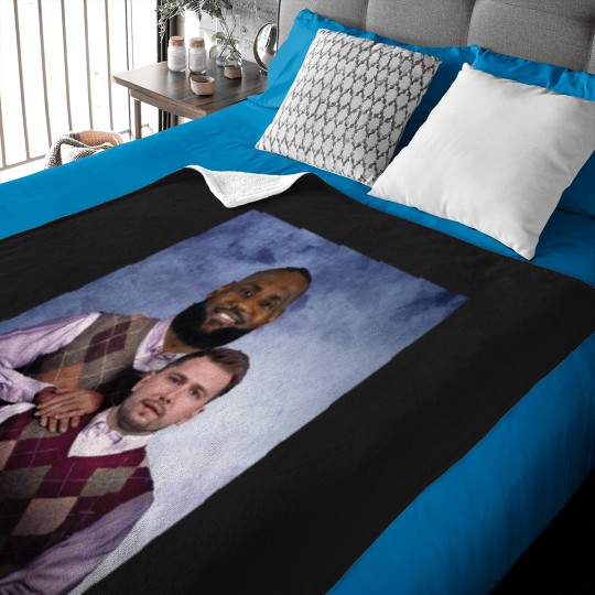 Discover LeBron & Luka Brothers Duo Basketball Baby Blankets